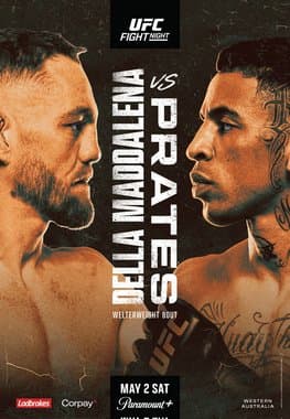 UFC Fight Night: Della Maddalena vs Prates